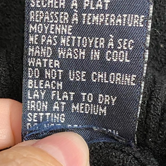 Studio London Women’s Size Large Black Knit Sweater Top Shirt - Picture 5 of 8